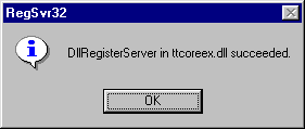 dllreg ok Win9x