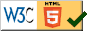 Valid HTML5